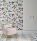Hilltop Heights Nursery Room Wallpaper - Multicolor