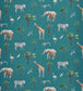 Safari Park Nursery Wallpaper - Blue