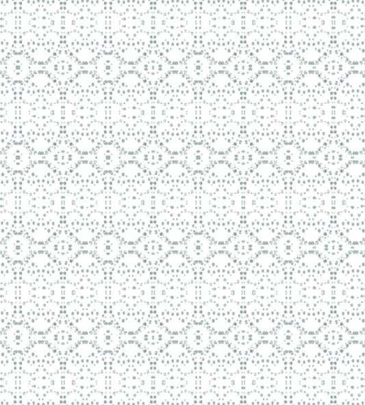 Dotty Hearts Nursery Fabric - Blue