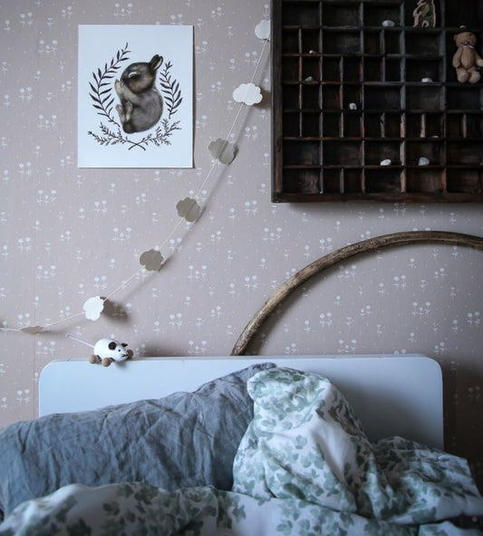 Bianca Nursery Room Wallpaper 2 - Cream