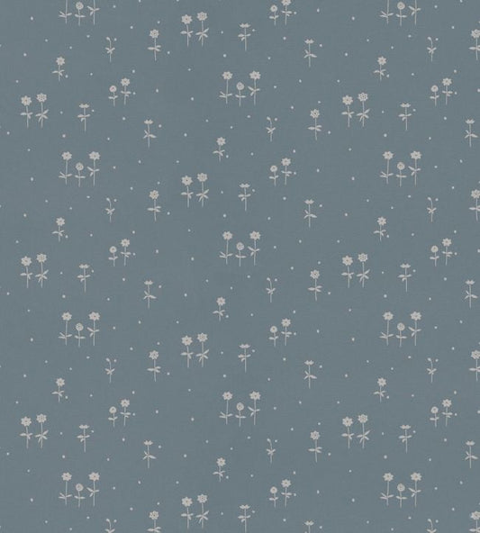 Bianca Nursery Wallpaper - Blue