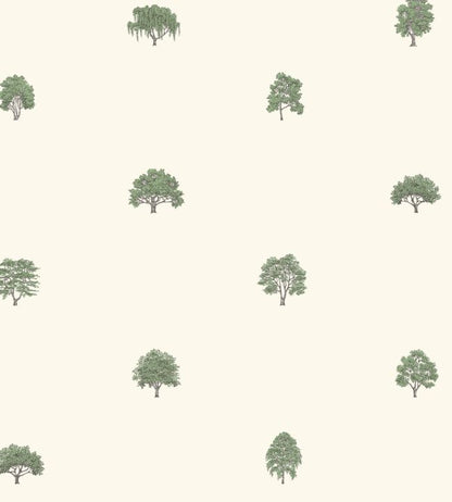 Arboretet Nursery Wallpaper - Cream