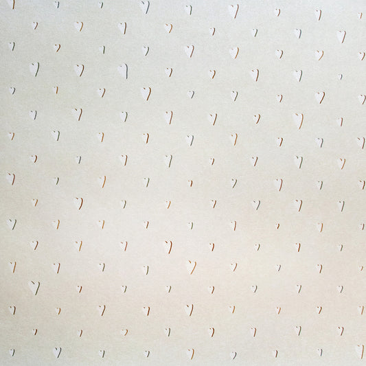 Hearts Great Kids Nursery Wallpaper - White