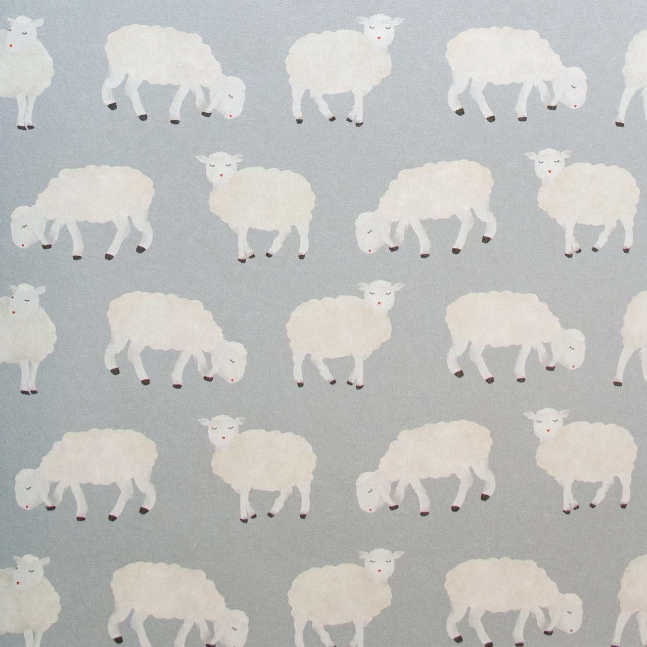 Sweet Sheep Great Kids Nursery Wallpaper - Blue