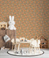 Friendly Foxes Great Kids Nursery Room Wallpaper - Sand