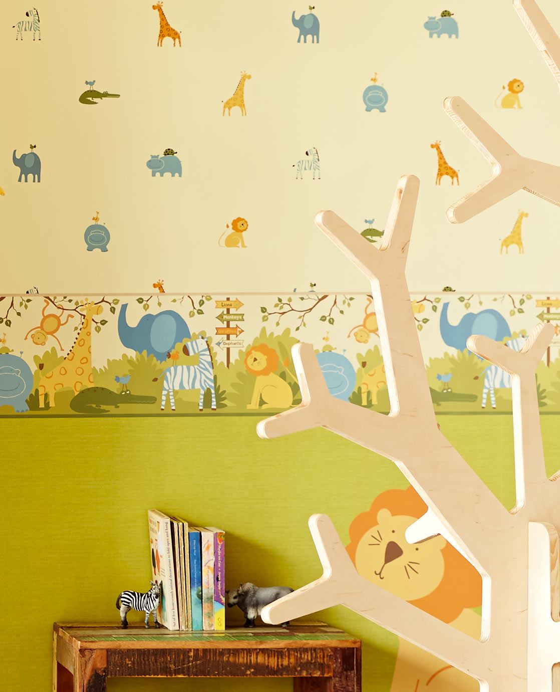 Hits For Kids Nursery Room Wallpaper - Multicolor