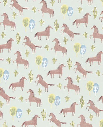 Tout Petit Nursery Wallpaper - Multicolor