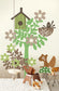 Tout Petit Nursery Room Wallpaper - Multicolor