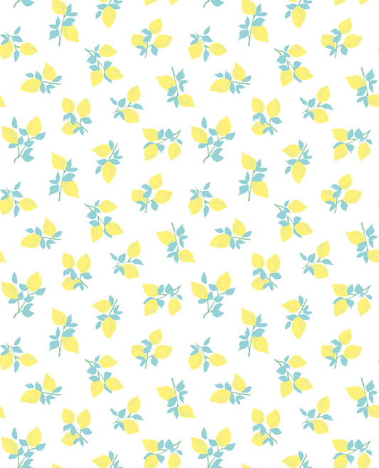 Rice 1 Nursery Wallpaper - Yellow