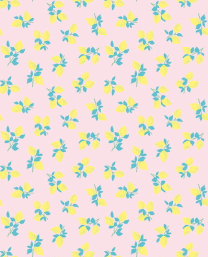 Rice 1 Nursery Wallpaper - Pink