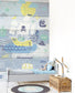 Wallpower Junior Nursery Room Wallpaper - Blue