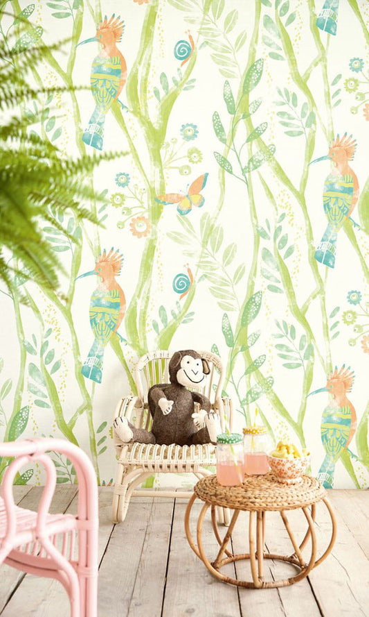 Wallpower Junior Nursery Room Wallpaper - Yellow