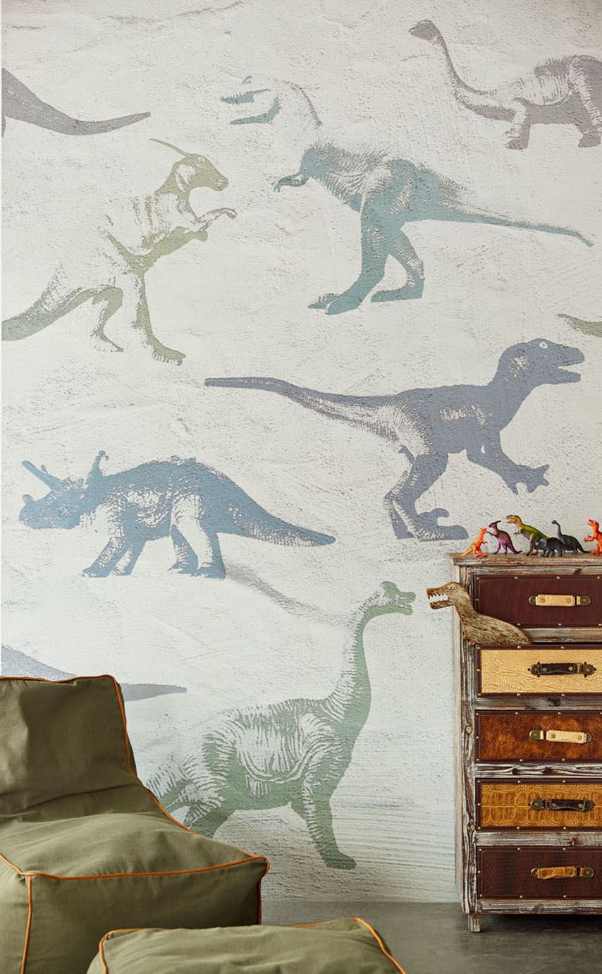 Wallpower Junior Nursery Room Wallpaper - Gray