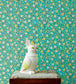 Rice II Four Nursery Room Wallpaper - Green