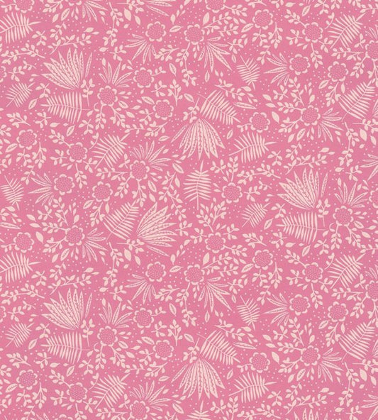 Rice II Five Nursery Wallpaper - Pink