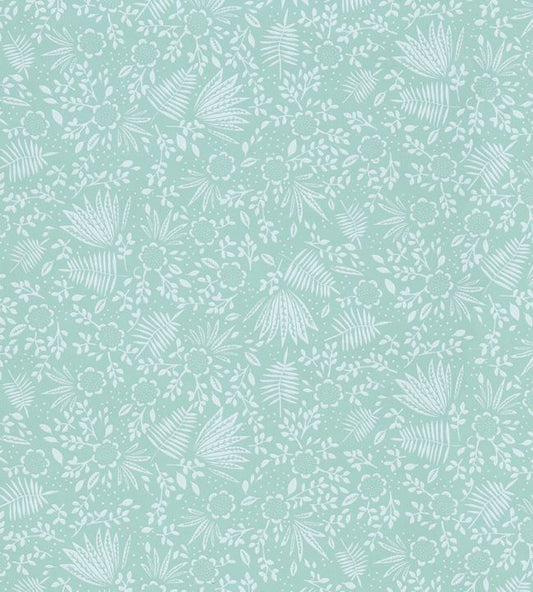 Rice II Five Nursery Wallpaper - Green