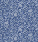 Rice II Five Nursery Wallpaper - Blue