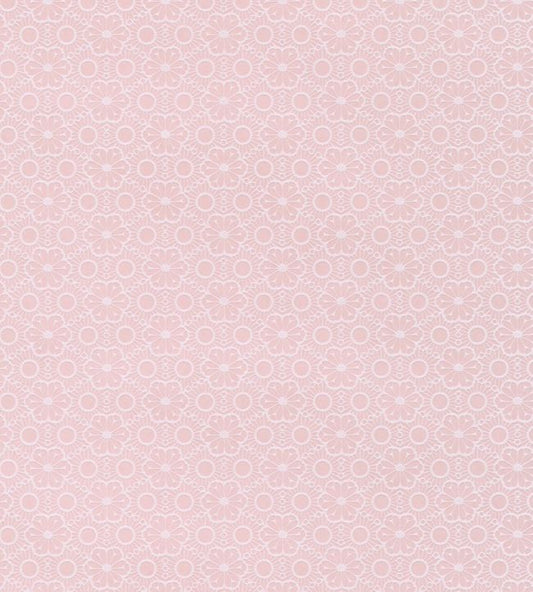 Rice II Eight Nursery Wallpaper - Pink