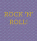 Rice II Twelve Nursery Wallpaper - Purple