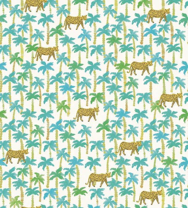Rice II Fifteen Nursery Wallpaper - Green