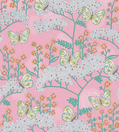 Rice II Twenty Two Nursery Wallpaper - Pink