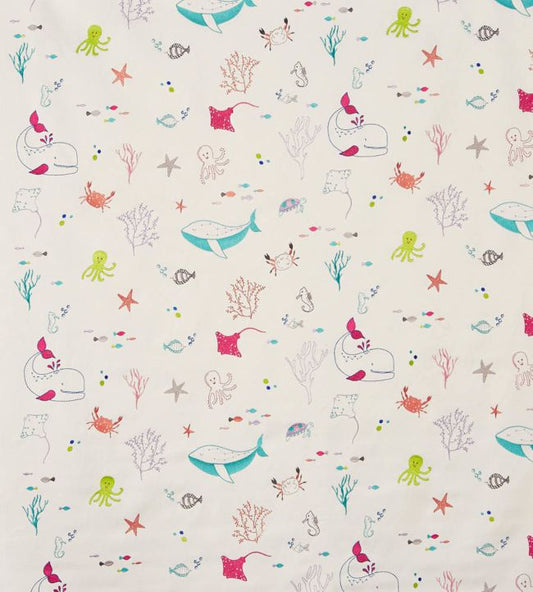 Splash Nursery Fabric - Cream