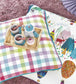 Hopscotch Nursery Room Fabric 3 - Multicolor