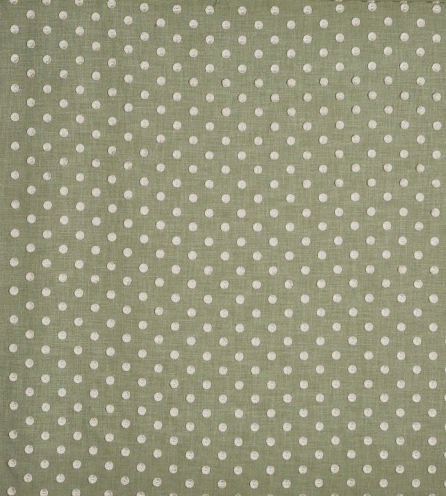 Pom Pom Nursery Fabric - Green