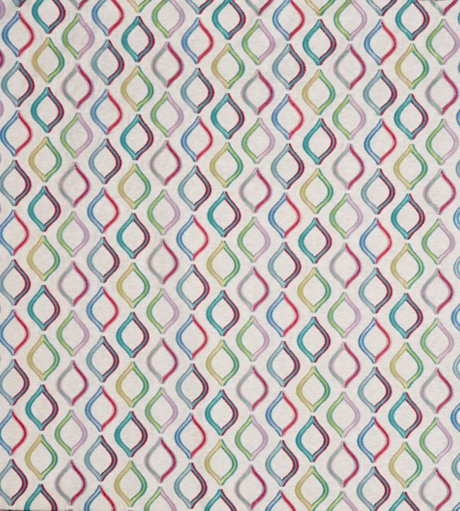Spinning Top Nursery Fabric - Multicolor