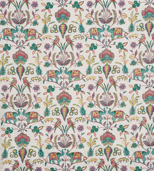 Raj Nursery Fabric - Green