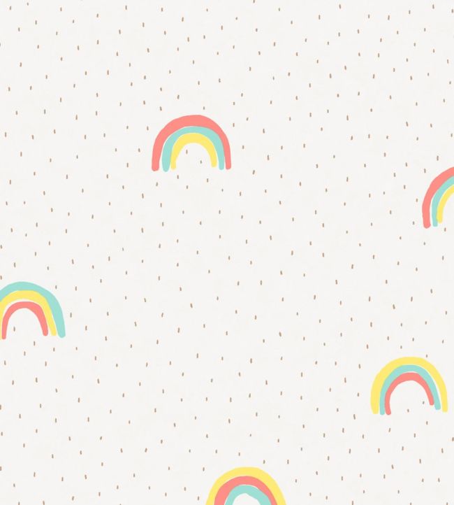 Mini Me Two Nursery Wallpaper - Multicolor