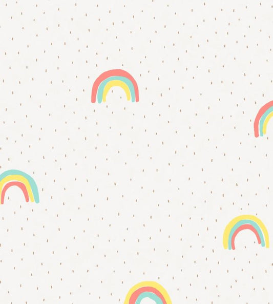 Mini Me Two Nursery Wallpaper - Multicolor