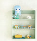 Mini Me Five Nursery Room Wallpaper - Silver