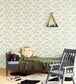 Mini Me Seven Nursery Room Wallpaper - Gray