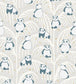 Mini Me Sixteen Nursery Wallpaper - Blue