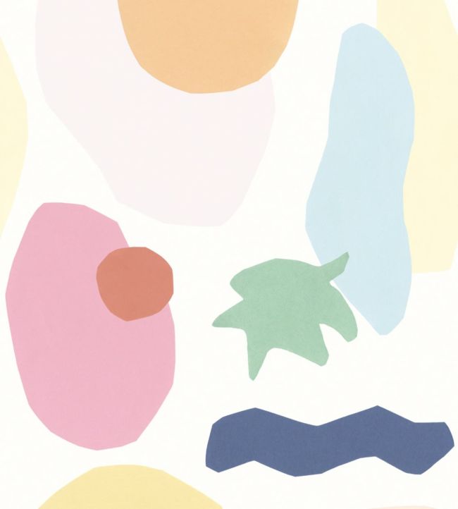 Mini Me Eighteen Nursery Wallpaper - Multicolor