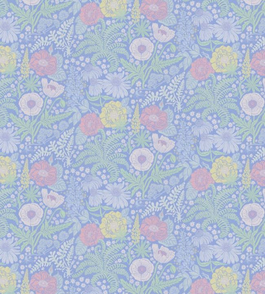 Lisa Nursery Wallpaper - Blue