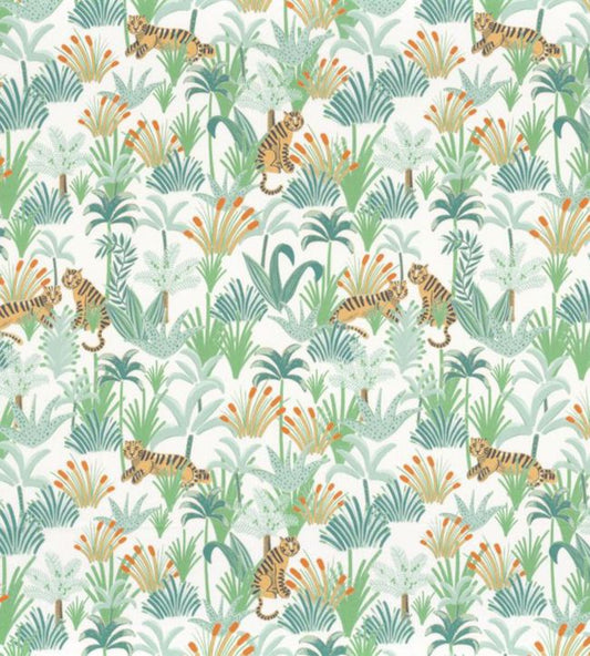 Cache-cache Nursery Fabric - Green