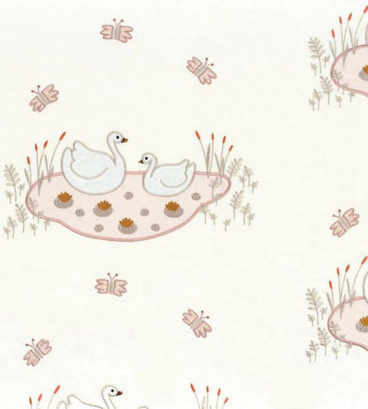 Olivia & Lea Nursery Fabric - Cream