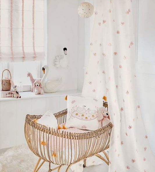 Timide Nursery Room Fabric - Cream