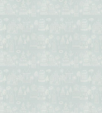 Kaspar Nursery Wallpaper - Blue