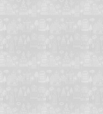 Kaspar Nursery Wallpaper - Silver