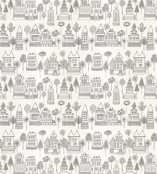 Kaspar Nursery Wallpaper - Gray