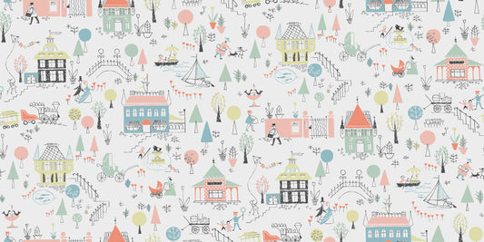 Gårda Nursery Wallpaper - Multicolor