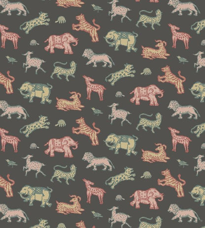 Leonard Nursery Wallpaper - Gray