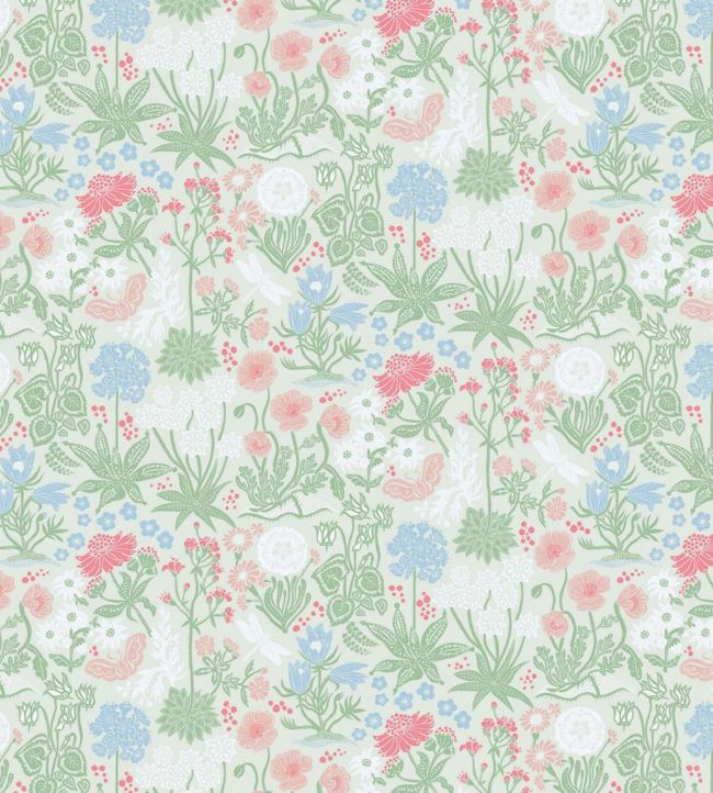 Lotte Nursery Wallpaper - Green