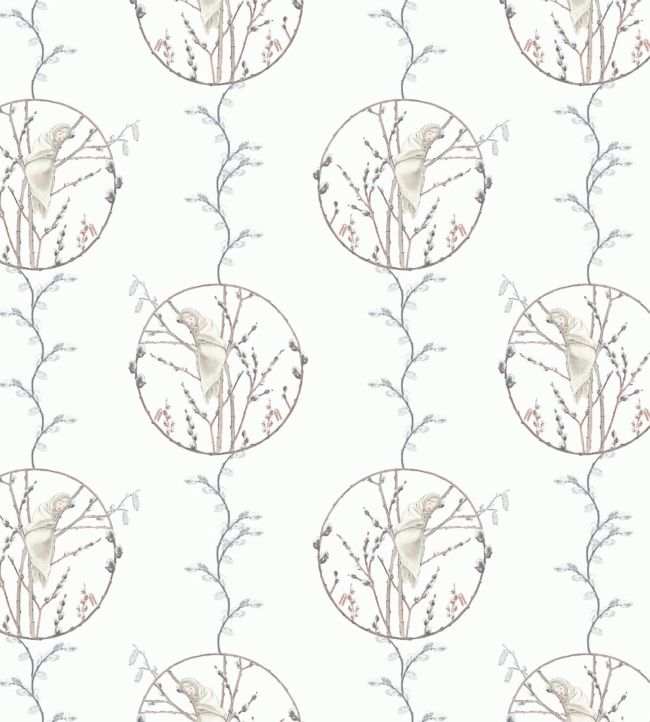 Vide Nursery Wallpaper - White