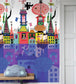 Salunda Multi Nursery Room Wallpaper - Multicolor