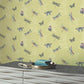 Wings Enchantment Imagine Nursery Room Wallpaper - Green