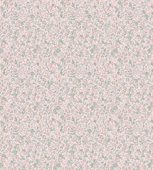 Jasmine Nursery Wallpaper - Pink